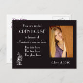 carte postale d'invitation (Devant / Derrière)