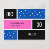 carte postale d'invitation (Devant)