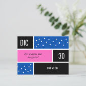 carte postale d'invitation (Debout devant)