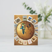carte postale d'invitation (Debout devant)