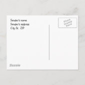 carte postale d'invitation (Dos)