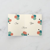 Carte postale d'invitation (Intérieur)