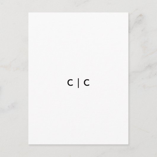 Carte postale d'invitation (Devant)