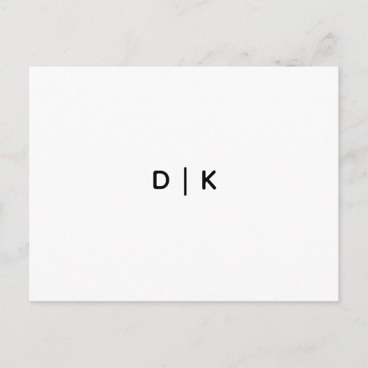 Carte postale d'invitation (Devant)