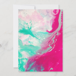 Carte postale d'invitation 5'' x 7''