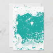 Carte postale d'invitation 5" x 7" (Dos)