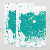 Carte postale d'invitation 5" x 7" (Devant / Derrière)