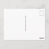 Carte postale d'invitation à Cancún au Mexique (Dos)