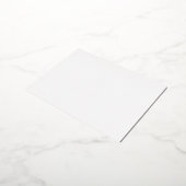 Carte Postale D'invitation À Feuilles D'aluminium Carton d'invitation alu (Rotation)