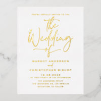 Mariage de calligraphie à main simple