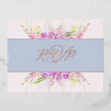 Vendretti Blue Ribbon et Bouquet-Foil RSVP