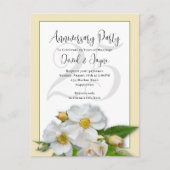 Carte postale d'invitation à la fête d'anniversair (Devant)