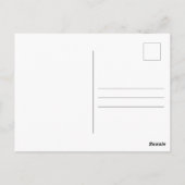 Carte postale d'invitation annuelle au tournoi de  (Dos)