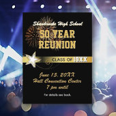 Carte postale d'invitation au 50e anniversaire de 