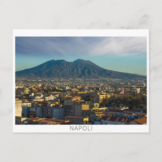 Carte postale d'invitation de Naples Italie (Devant)