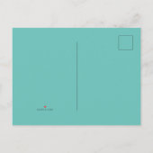 Carte postale d'invitation de Plesiosaure Violet (Dos)