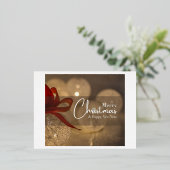 Carte postale d'invitation en aluminium (Debout devant)