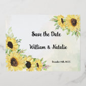 Carte postale d'invitation en aluminium à conserve (Recto)