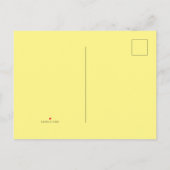 Carte postale d'invitation minimaliste modifiable (Dos)