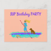 Carte postale d'invitation pour l'anniversaire d'u (Devant)