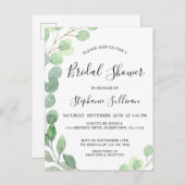 Carte postale d'invitation pour une Baby Shower au (Devant / Derrière)