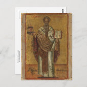 Carte Postale Dionysius l'Areopagite par Emmanuel Tzanes (Devant / Derrière)