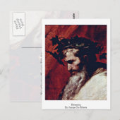 Carte Postale Dionysos Par Jusepe De Ribera (Devant / Derrière)