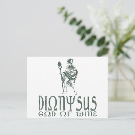 Carte Postale Dionysus (Debout devant)