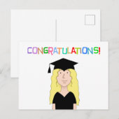Carte Postale Diplôme (Devant / Derrière)