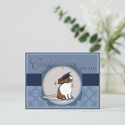 CARTE POSTALE DIPLÔME! (Debout devant)