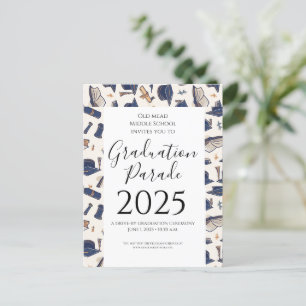 Carte Postale diplôme Casquette Motif extérieur