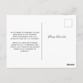 Carte Postale Diplômé | Conception de collection de quatre photo (Dos)