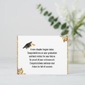 Carte Postale Diplôme - Conception universelle pour tous les âge (Debout devant)