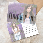 Carte Postale Diplômé de la typographie moderne 2 Modèle photo