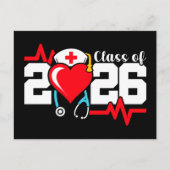 Carte Postale Diplômé de l'école de soins infirmiers 2026 Diplôm (Devant)