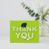 Carte Postale Diplôme de Merci Postcard 2 (Debout devant)