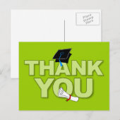 Carte Postale Diplôme de Merci Postcard 2 (Devant / Derrière)