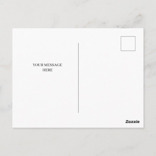 Carte Postale Diplôme en écriture de script en ligne Faire-part  (Dos)