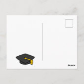 Carte Postale Diplôme ridicule (Dos)