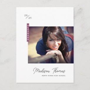 Carte Postale Diplômé simple photo