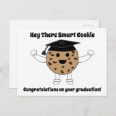 Carte Postale Diplômé Smart Cookie Drôle Personnaliser (Devant / Derrière)