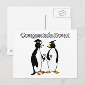 Carte Postale Diplômés de Penguin (Devant / Derrière)