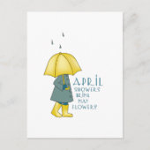 Carte Postale Dire de pluie (Devant)