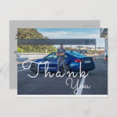 Carte Postale Dire merci à une réparation (Devant / Derrière)