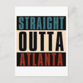 Carte Postale Direct en direction d'Atlanta Géorgie GA (Devant)
