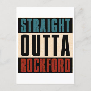 Carte Postale Directement à Rockford Illinois IL