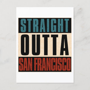 Carte Postale Directement à San Francisco Californie CA USA