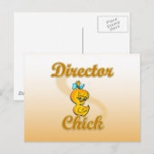Carte Postale Directeur Chick (Devant / Derrière)