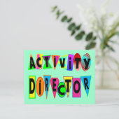 CARTE POSTALE DIRECTEUR D'ACTIVITÉ (Debout devant)