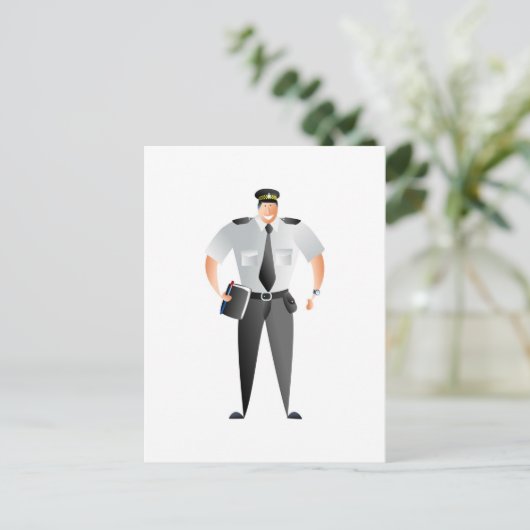 Carte Postale Directeur de la circulation (Debout devant)